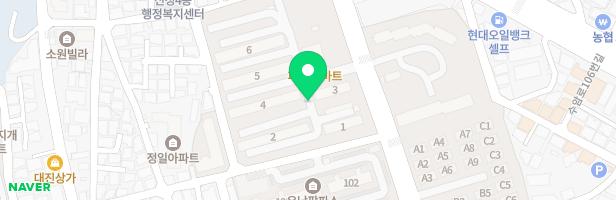 울산화력사원사택 놀이터 지도 이미지