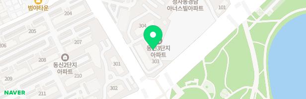 동신3차아파트(304동) 지도 이미지