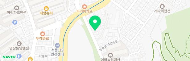 명장소공원 어린이놀이시설 지도 이미지
