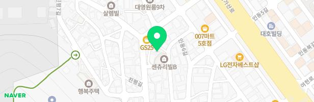무지개어린이집 놀이터 지도 이미지