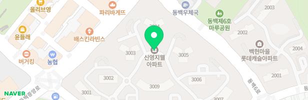 신영지웰아파트3009동 지도 이미지