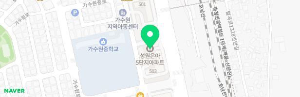 은아아파트 5단지 제2놀이터 지도 이미지