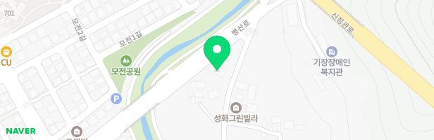 정관아이숲유치원 놀이터 지도 이미지