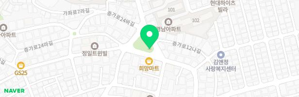 은가어린이공원 지도 이미지