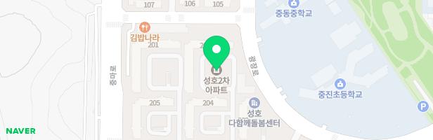 성호2-2차아파트 213동 놀이터 지도 이미지