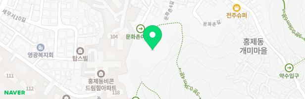 인왕산 쌈지마당놀이터 지도 이미지