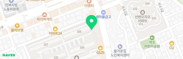 아중대우1차아파트 108동놀이터 지도 이미지