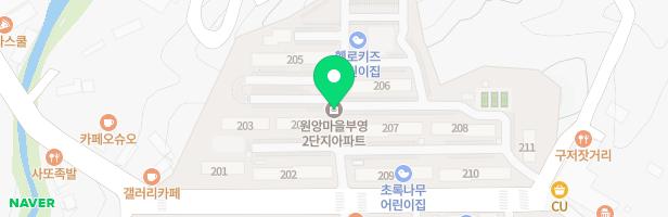 목천부영2차아파트206동어린이놀이터 지도 이미지