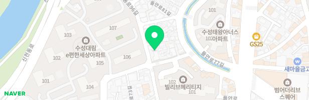 수성유치원 어린이놀이터 지도 이미지