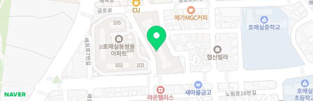 호매실신미주아파트 지도 이미지