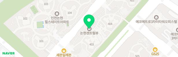 소래휴먼시아아파트4단지 402동앞 놀이터 지도 이미지
