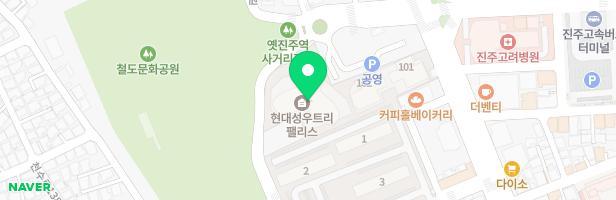 현대성우트리펠리스아파트 어린이놀이시설 지도 이미지
