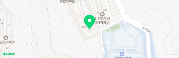 안양우성3차아파트어린이놀이터 지도 이미지