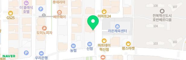 흑돈애(혁신점) 지도 이미지