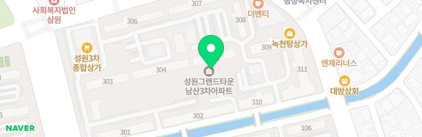 성원남산3차아파트 지도 이미지