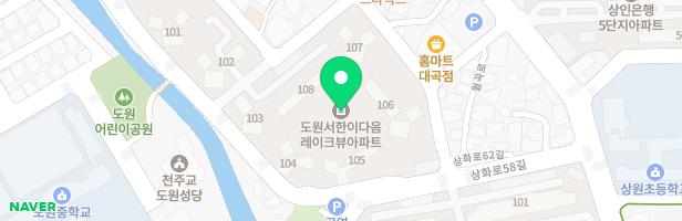 서한이다음레이크뷰 어린이놀이터1(101동) 지도 이미지
