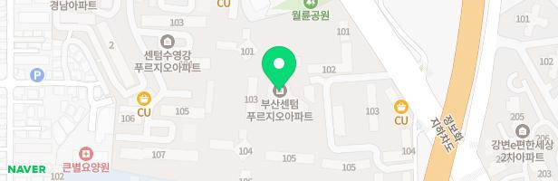 부산센텀푸르지오 유아놀이터 지도 이미지
