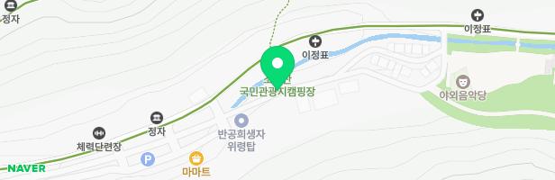 동두천시 소요산 어린이공원 물놀이시설 지도 이미지