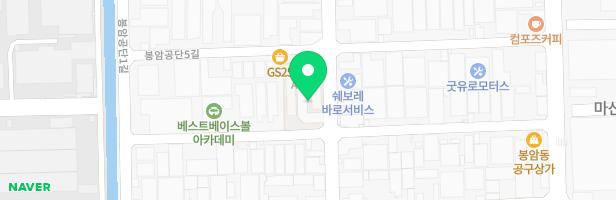 봉암푸르내아파트 지도 이미지