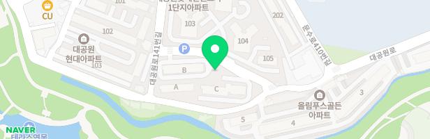 효성사원사택 놀이터 지도 이미지