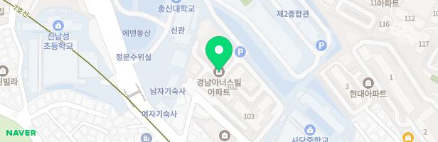 경남아너스빌아파트 101동앞 놀이터 지도 이미지