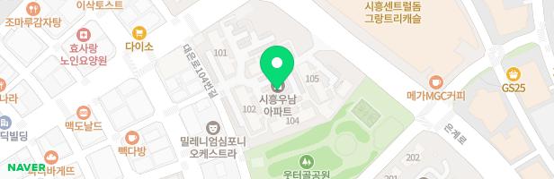 우남아파트 101동놀이터 지도 이미지