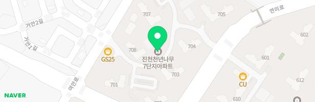 LH천년나무7단지아파트 유아놀이터(708동 앞) 지도 이미지