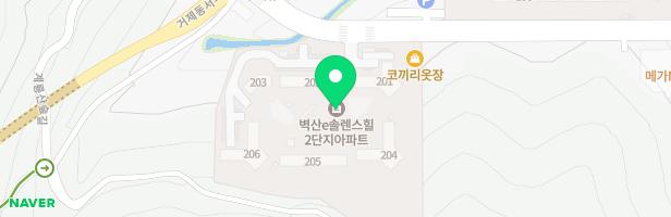 벽산e 솔렌스힐아파트 203동 놀이시설 지도 이미지
