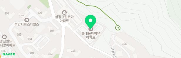솔내음파미유아파트 놀이터 지도 이미지