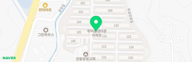 위덕삼성타운 116동 놀이터 지도 이미지