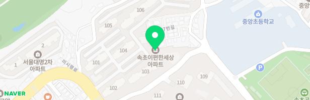 대림e편한세상아파트102동 놀이터 지도 이미지