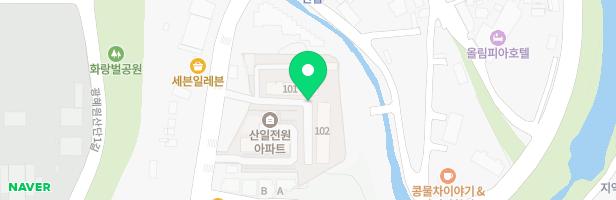 양우내안애아파트 어린이놀이터 지도 이미지