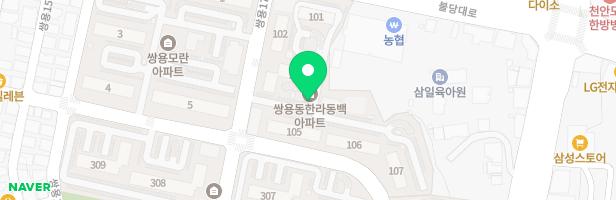 한라동백아파트 어린이놀이터(관리동옆-2놀이터) 지도 이미지