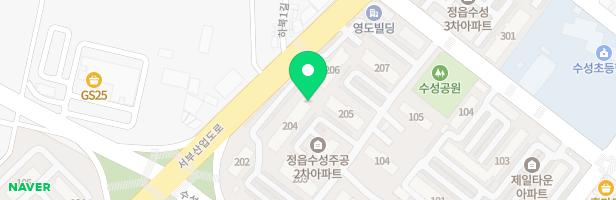 수성주공2단지아파트 204동앞놀이터 지도 이미지