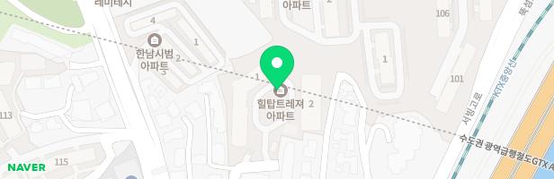 힐탑트레져아파트 지도 이미지