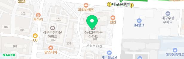 수성그린타운 놀이터 지도 이미지