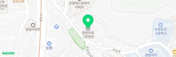 장림우림그린아파트 11-12라인 지도 이미지
