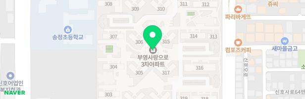 부산신호사랑으로부영 3차 어린이놀이터-3 (314동 앞) 지도 이미지