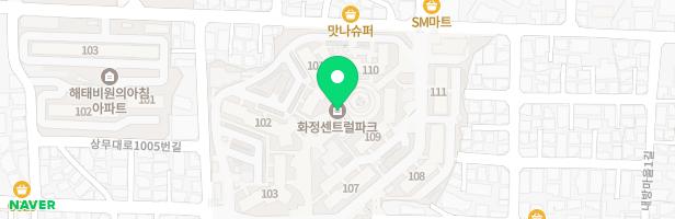 내방 주공아파트 관리동 앞 지도 이미지