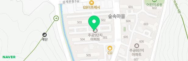 숲속주공5단지 어린이놀이터2 지도 이미지