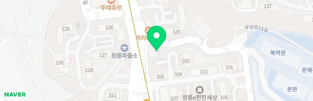 성북생명숲어린이집 놀이터 지도 이미지