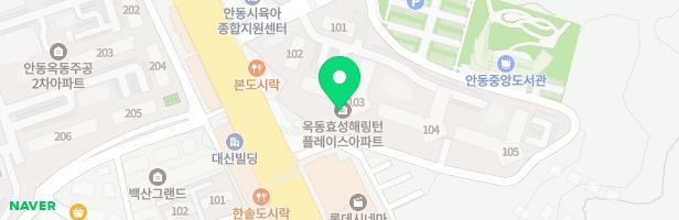 옥동효성해링턴플레이스 어린이놀이터(105동 앞) 지도 이미지