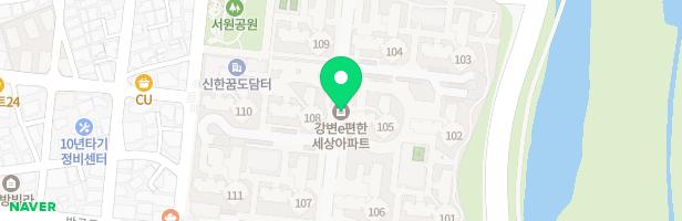 울산강변e편한세상유아놀이터 지도 이미지