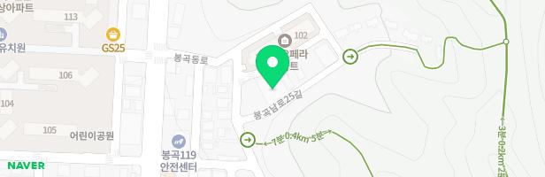 라온유치원 어린이놀이시설 지도 이미지
