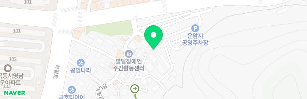 운암유치원 놀이시설 지도 이미지