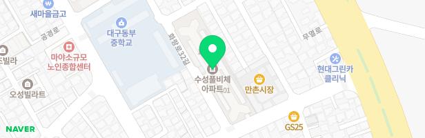 수성풀비체어린이놀이터 지도 이미지