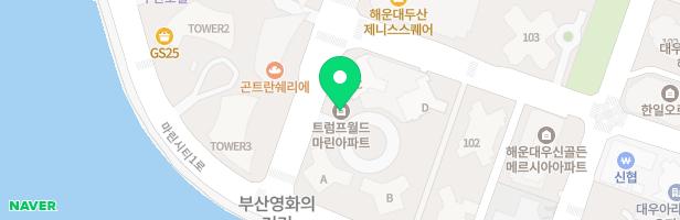 트럼프월드마린아파트 어린이놀이시설 지도 이미지