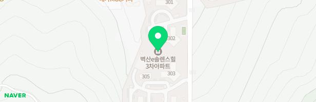 거제벽산e솔렌스힐 305동 놀이시설 지도 이미지