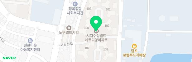 수성월드메르디앙 1놀이터 지도 이미지
