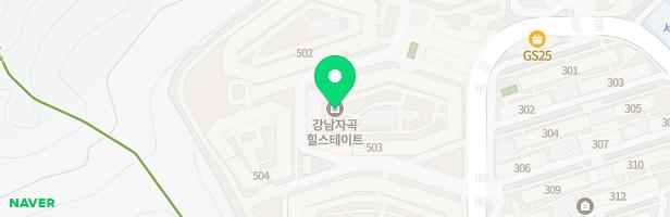 강남A-5 501동앞쪽 유아놀이터(LH강남힐스테이트) 지도 이미지
